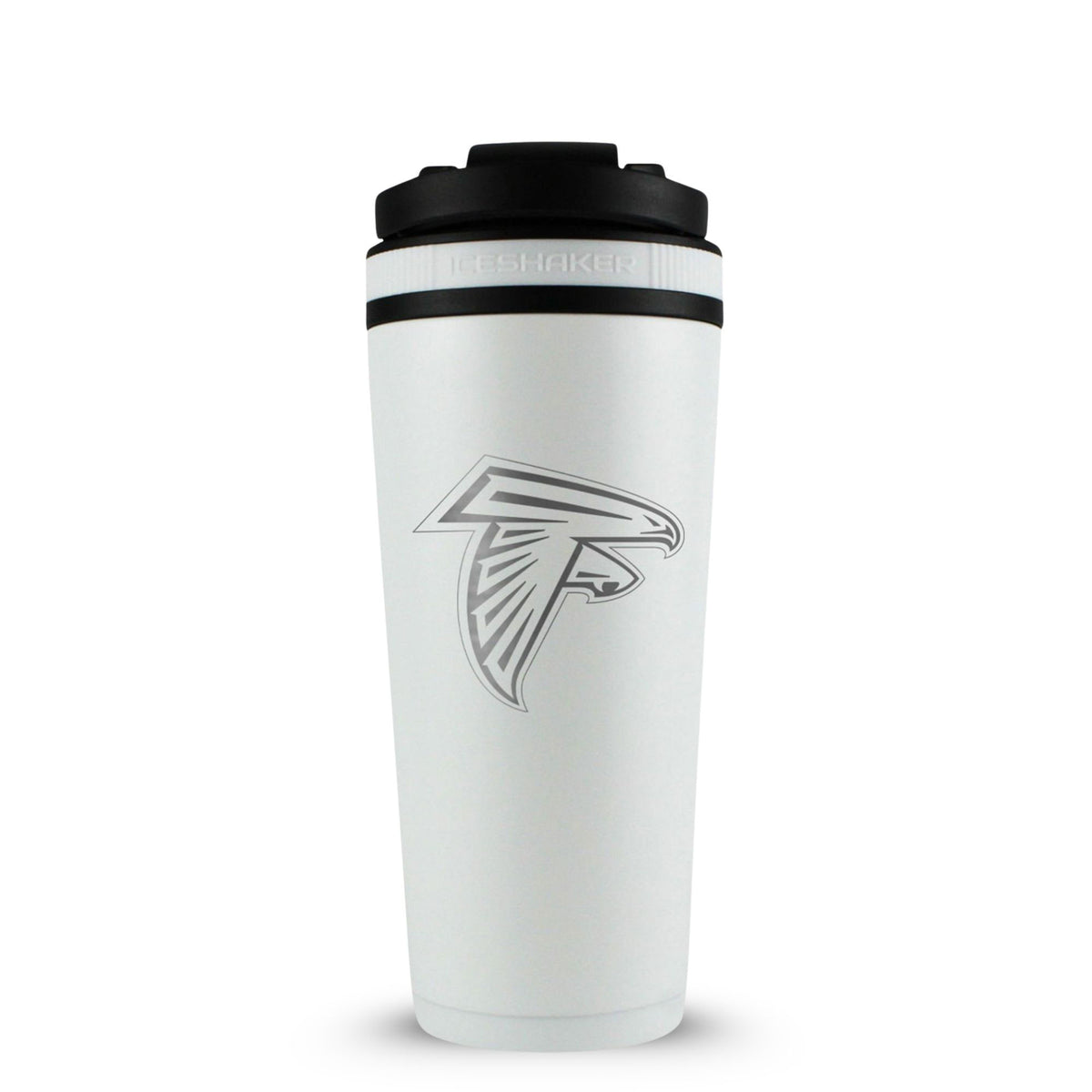 Officially Licensed Atlanta Falcons 26oz Ice Shaker - White