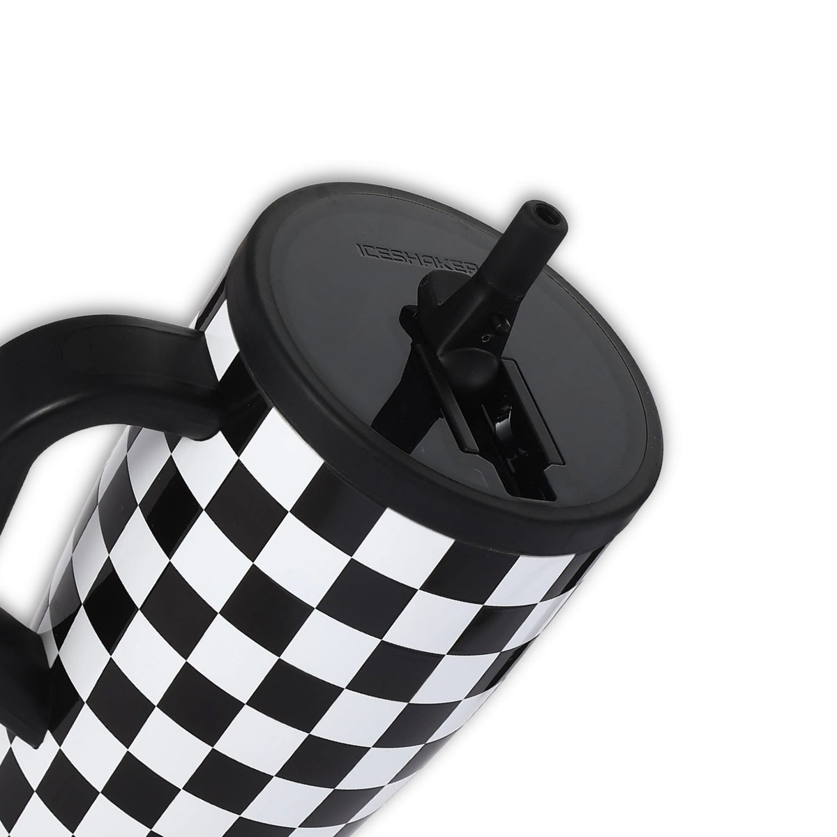 32oz Legend Series Shaker Bottle - Black & White Checkers