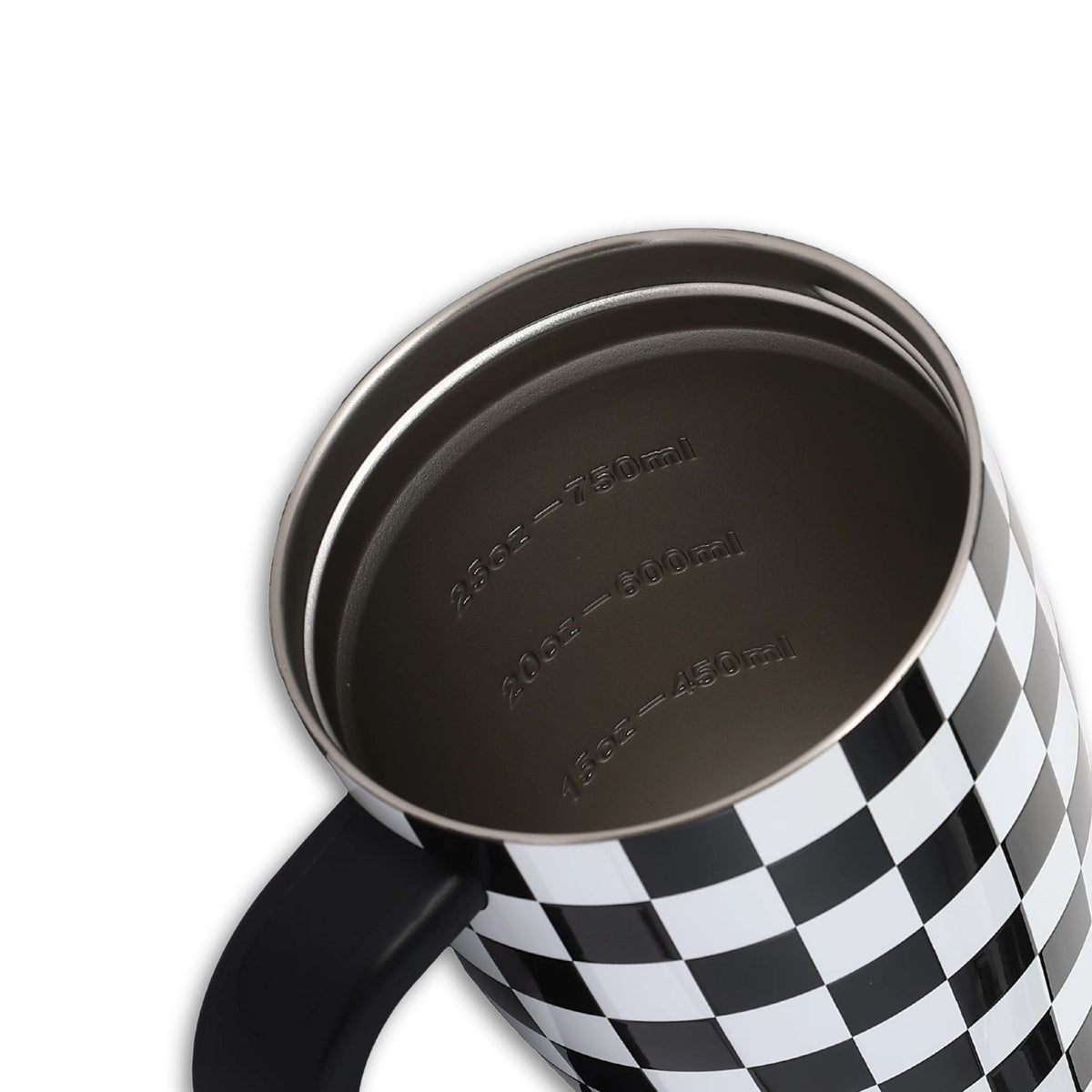 32oz Legend Series Shaker Bottle - Black & White Checkers