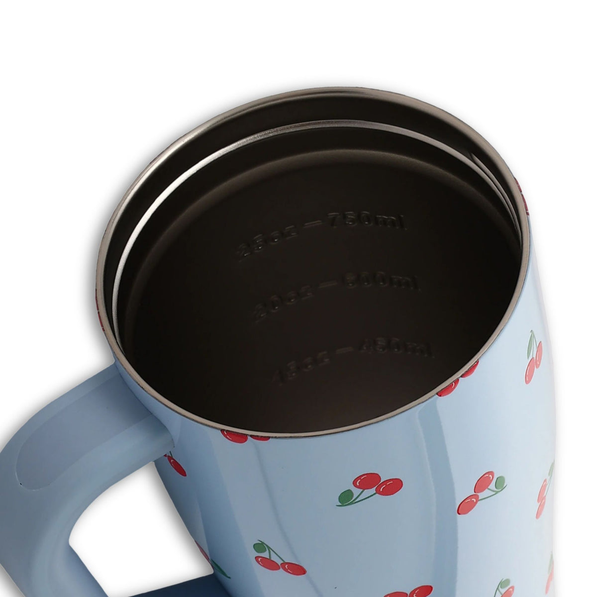 Ice Shaker Blue Cherries Legend Series Shaker Tumblers