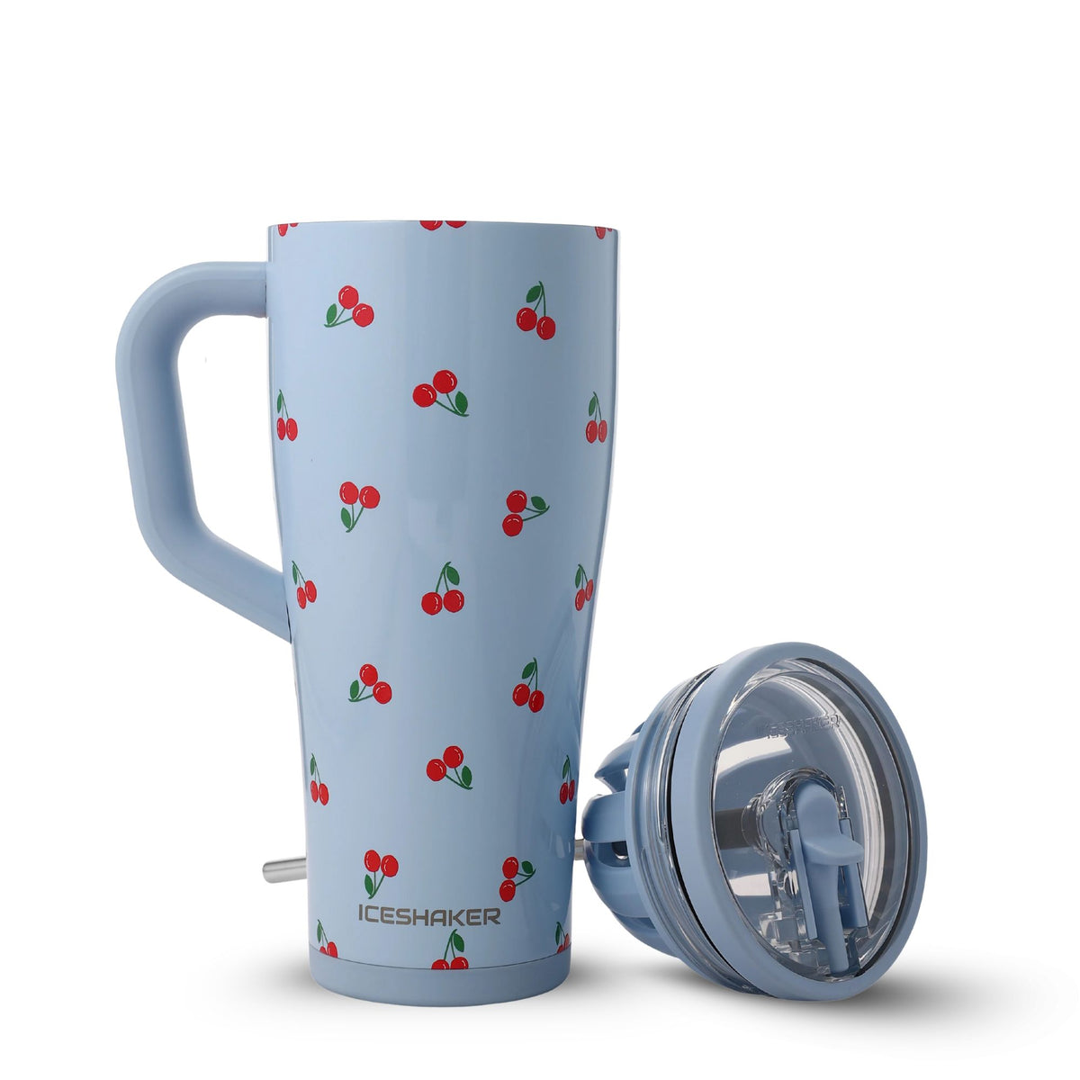Ice Shaker Blue Cherries Legend Series Shaker Tumblers