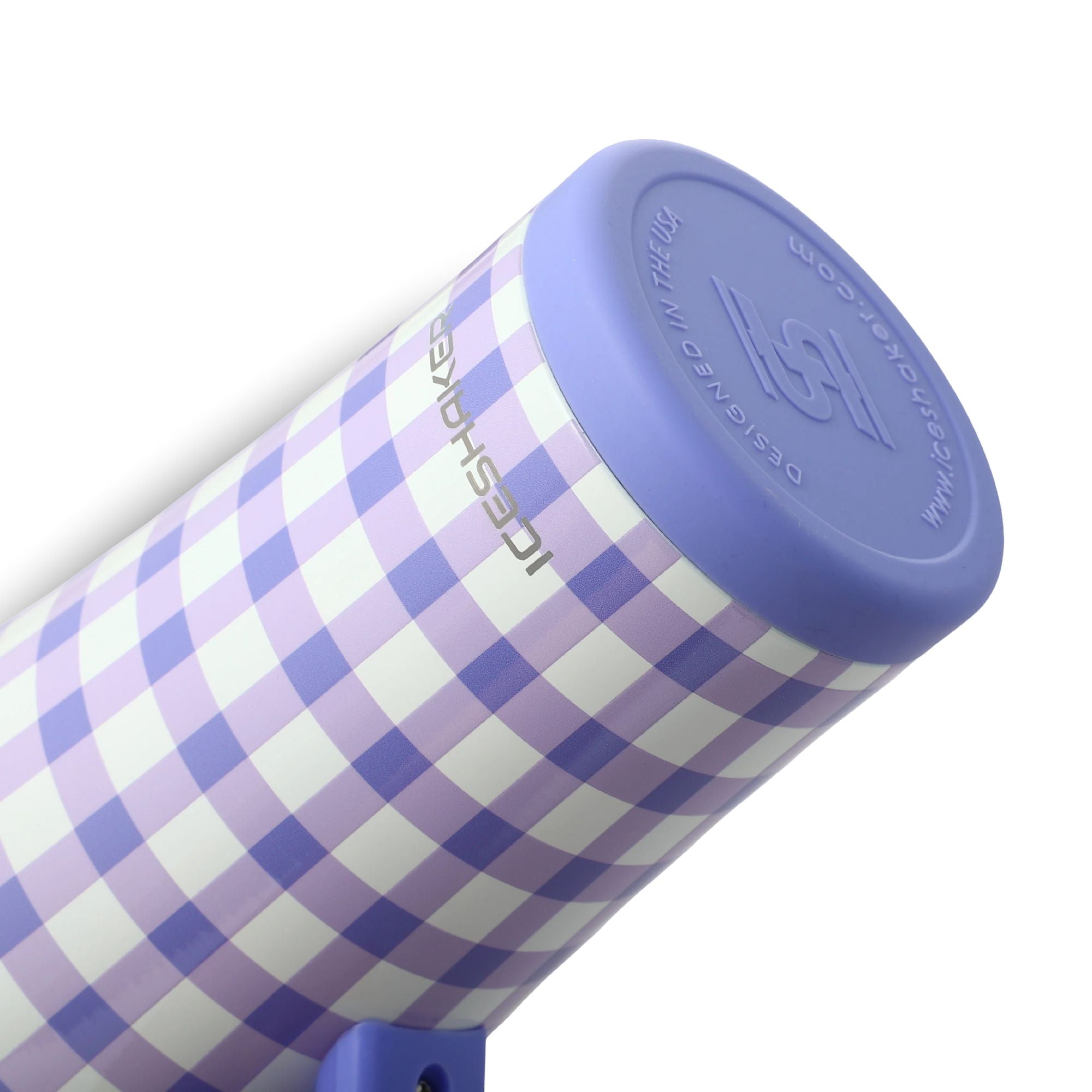 32oz Legend Series Shaker Bottle - Purple Gingham