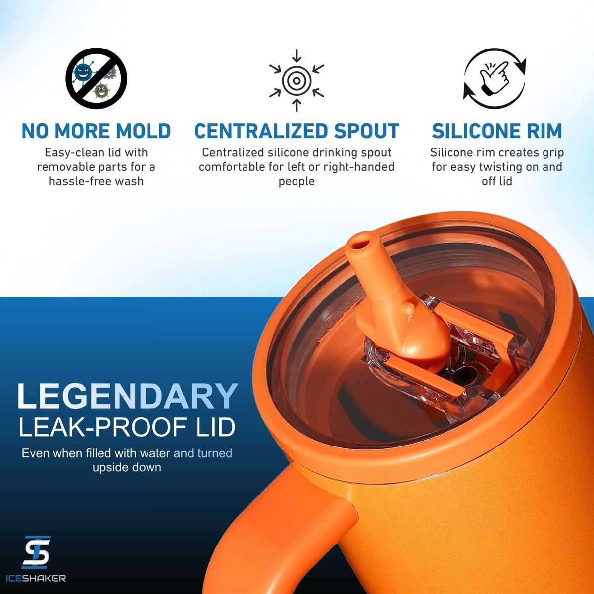 32oz Legend Series Shaker Bottle - Tango
