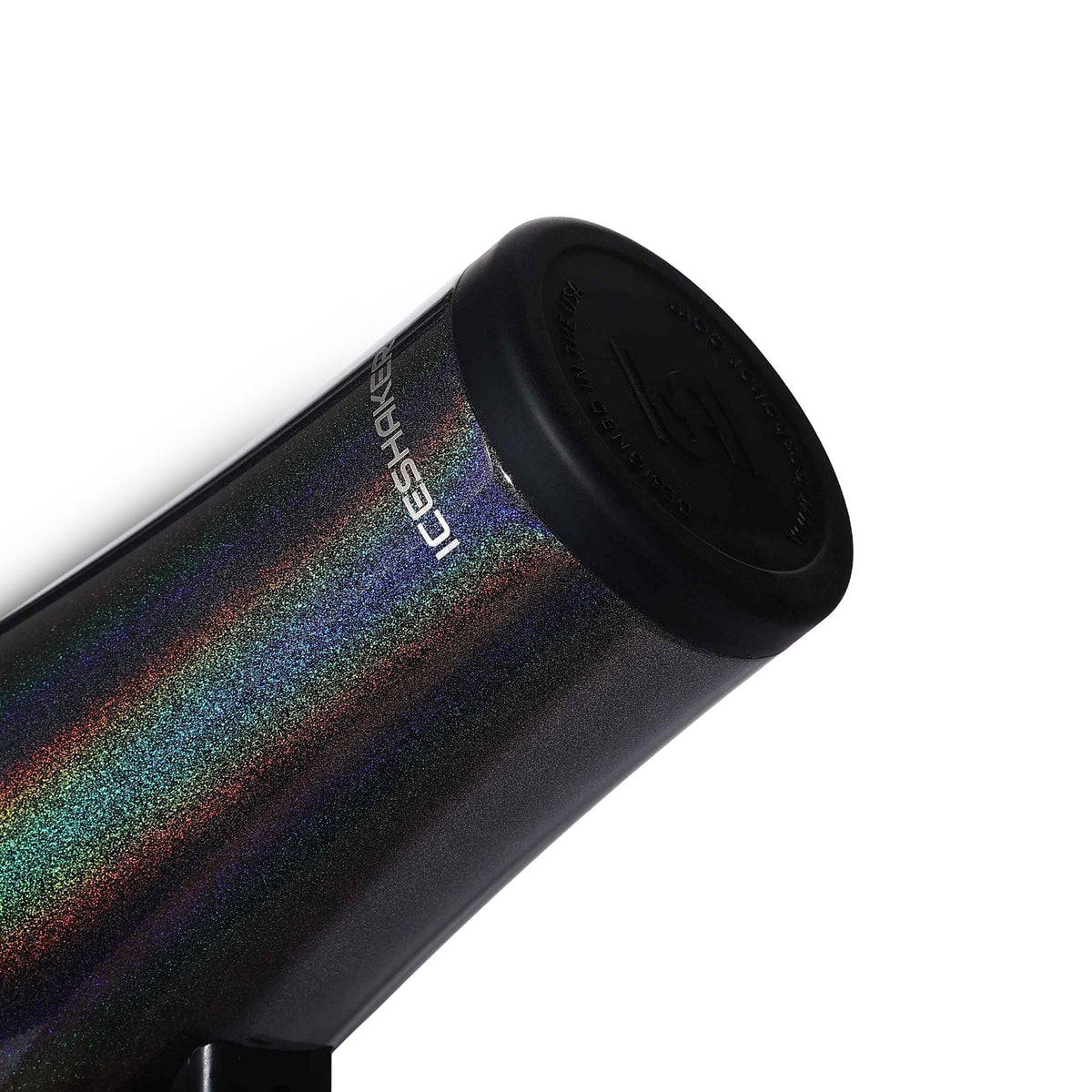 40oz Legend Series Shaker Bottle - Glitter Black