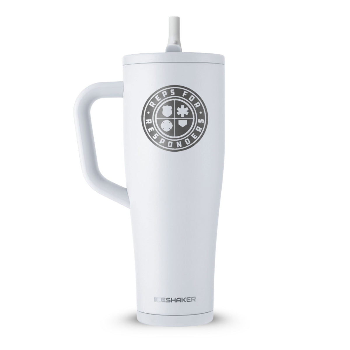 Reps For Responders 40oz Legend Series Shaker Tumbler - White