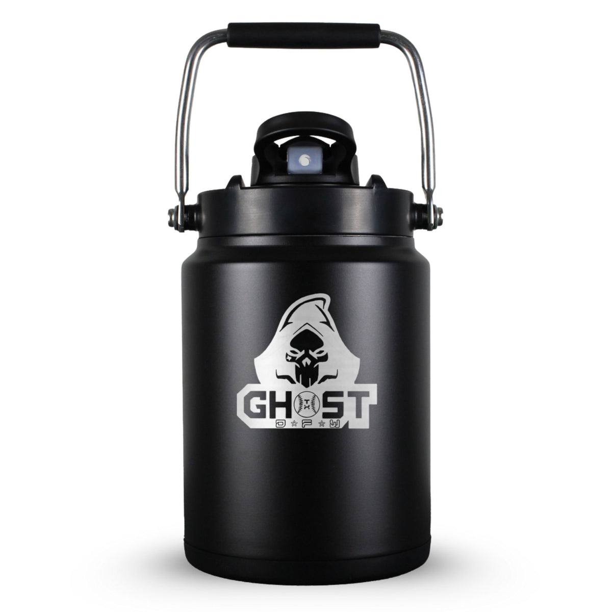 Custom Ghost DFW Half Gallon Jug