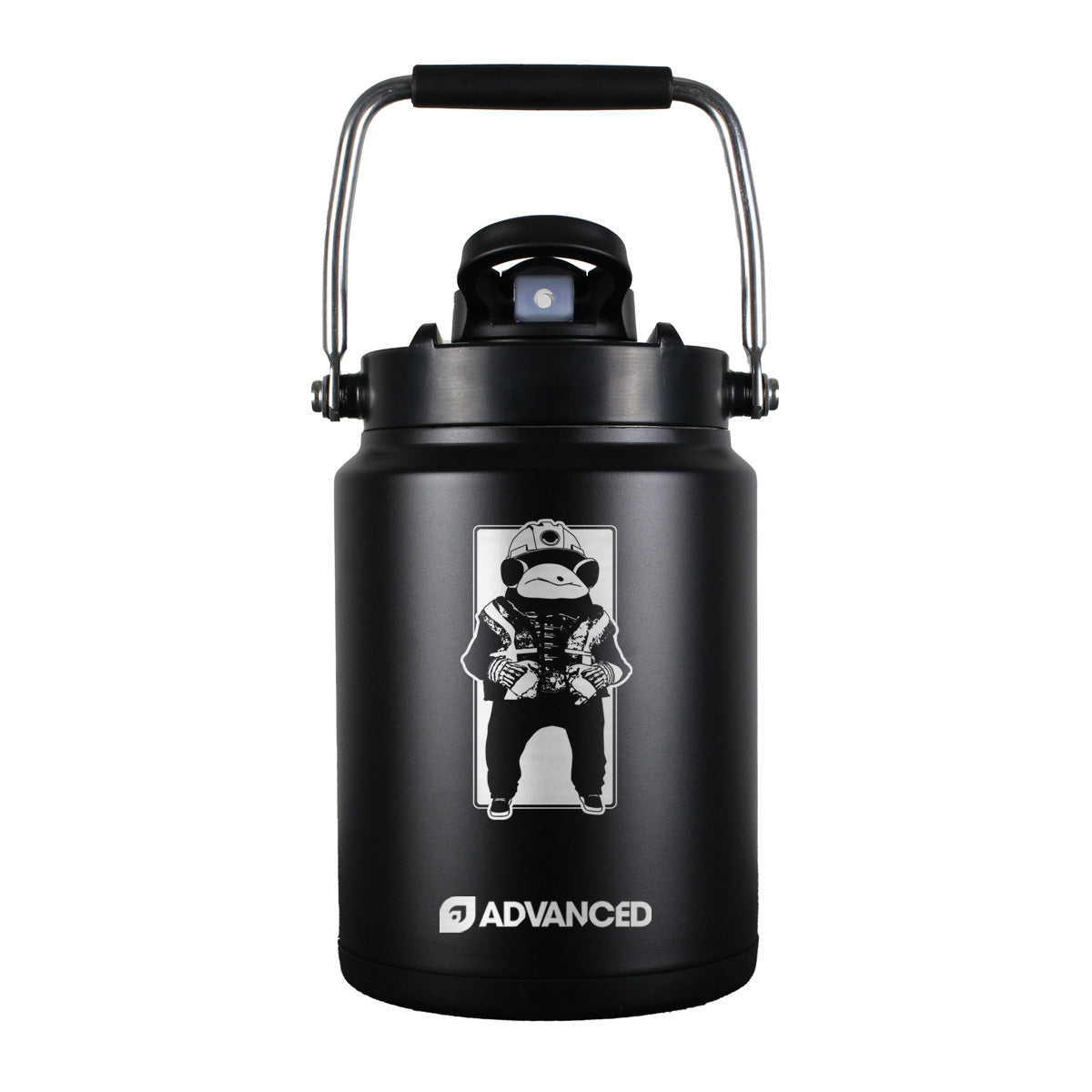 Zilvert Custom Half Gallon Jug - Black