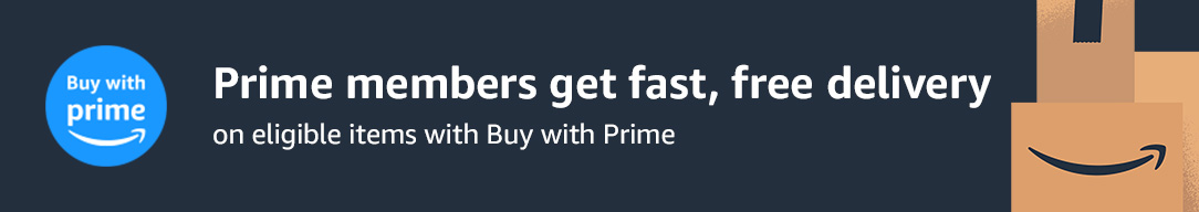 Amazon Prime Members get fast, free delivery on eligible items with Buy With Prime