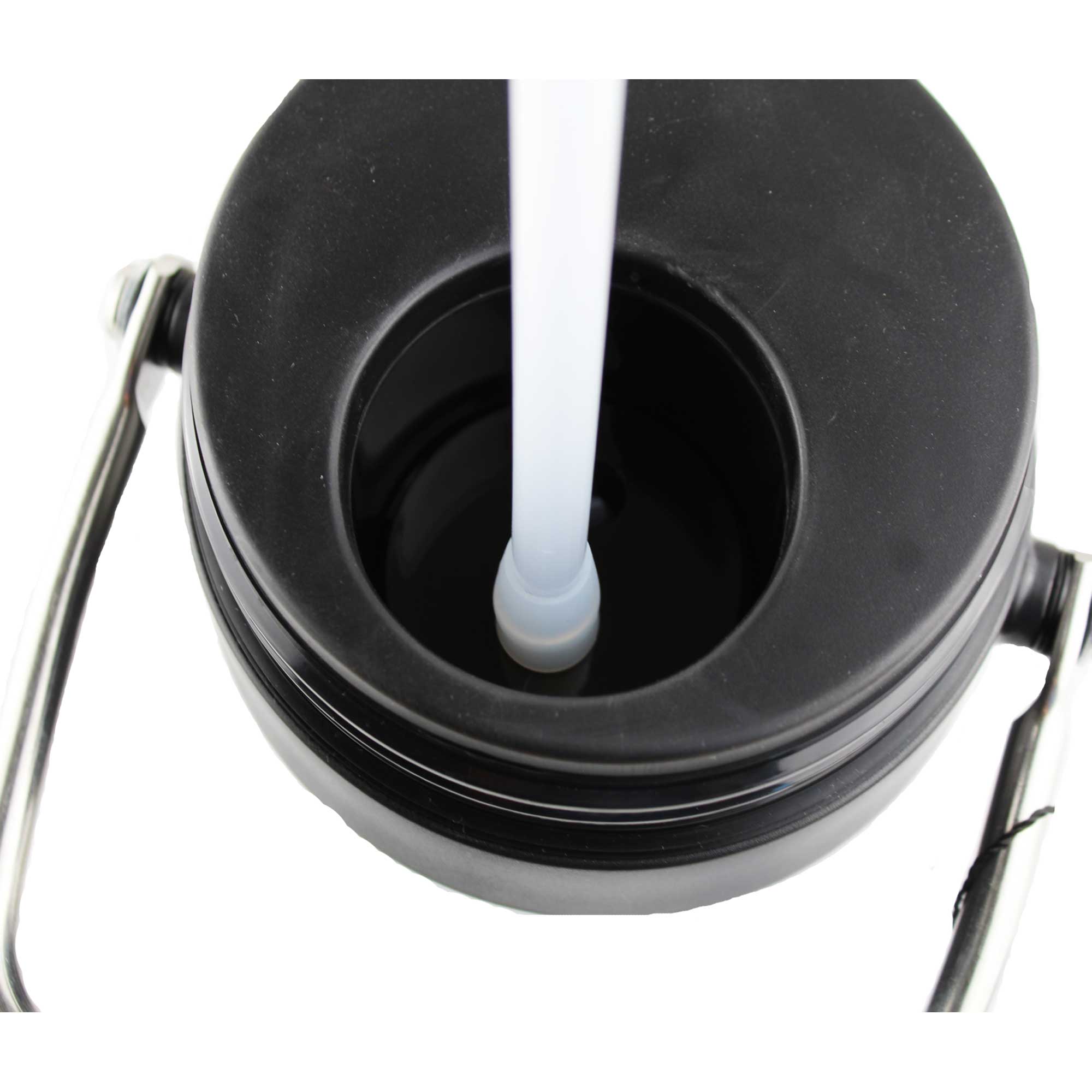 Half Gallon Jug with Silicone Base - Black