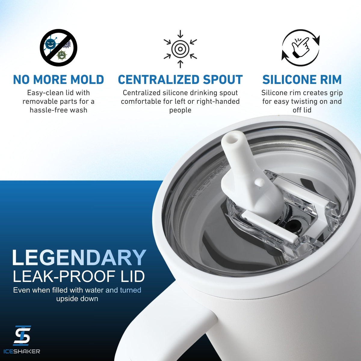 Official Miami Dolphins NFL Team Logo 40oz Legend Ice Shaker