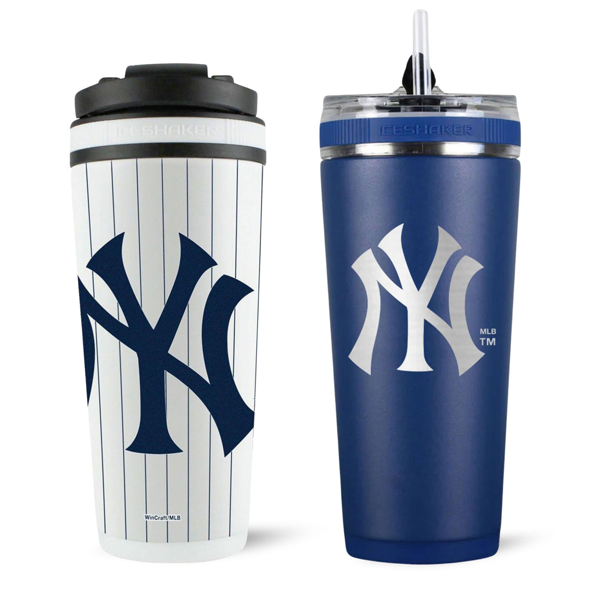 New York Yankees 4D Ice Shaker & Flex Bottle Bundle