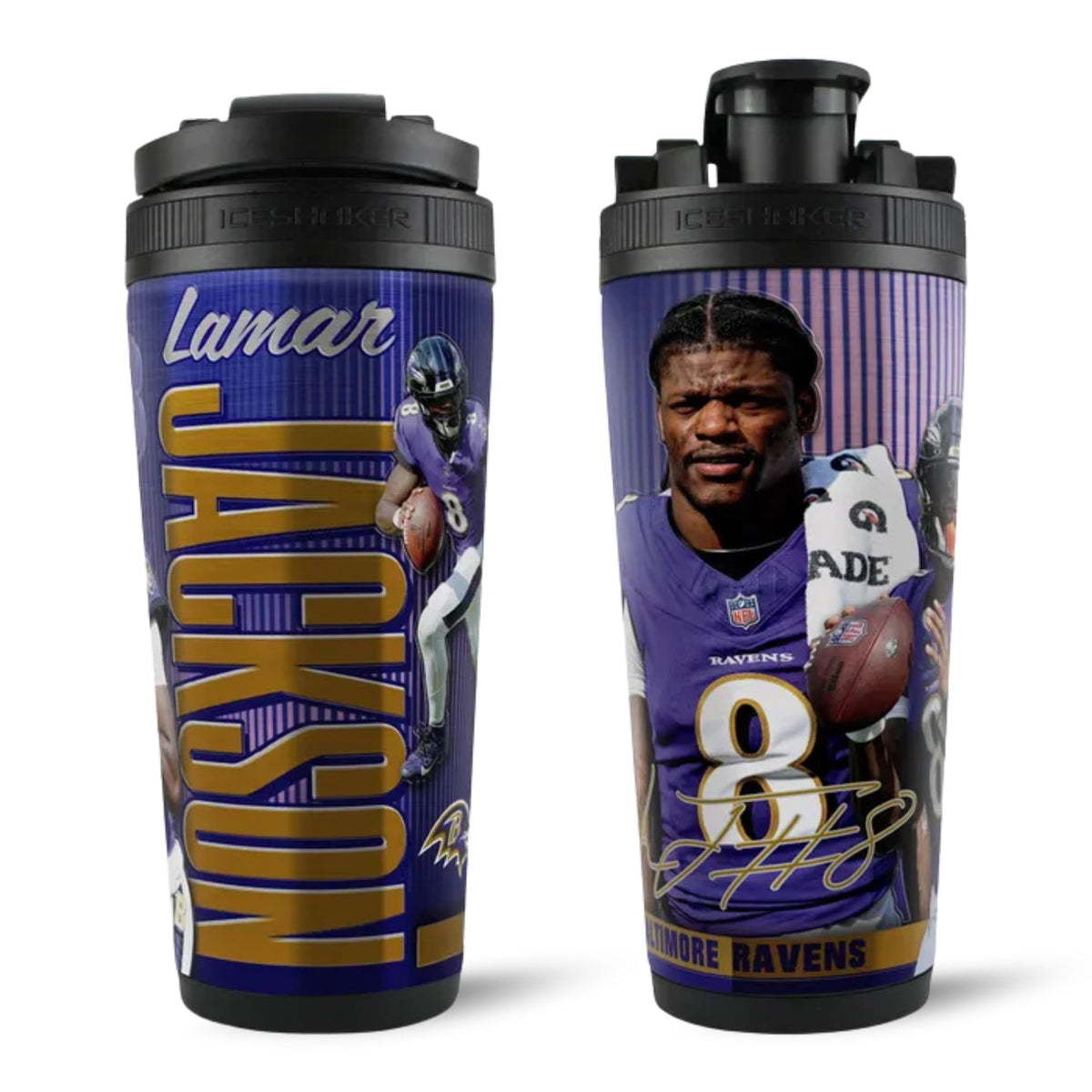 Officially Licensed NFL 4D 26oz Ice Shakers