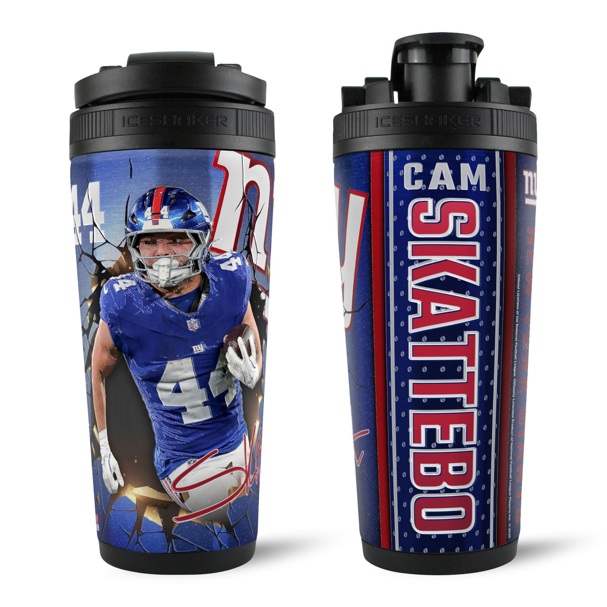 Officially Licensed NFL 4D 26oz Ice Shakers