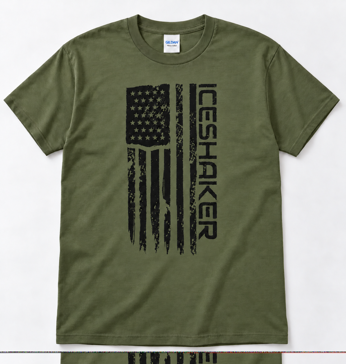 Ice Shaker Tattered Flag Limited Edition T-Shirt
